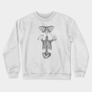 Butterfly skeleton Crewneck Sweatshirt